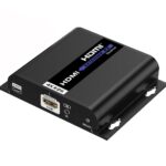 Ricevitore Aggiuntivo per Extender HDMI over IP con PoE IR 4K UHD su Cavo Cat.6 fino a 120m