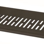 Mensola per Rack 19'' 255 mm 1U Fissaggio su 2 punti Nero