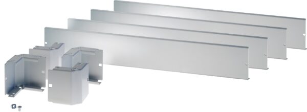 Zoccolo 800 x 800 mm per Armadi Rack Grigio