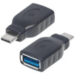 Adattatore Convertitore USB-C&trade; Maschio a USB-A Femmina