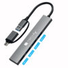 Hub USB-A USB-C™ 3.2 a 4 porte USB-A Slim in Metallo - immagine 4