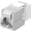 Frutto Keystone RJ45 Cat6A UTP 500MHz Bianco - immagine 2