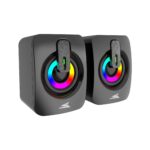 Set Speaker 3.5mm Stereo USB con LED