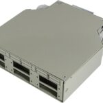 Scatola di Giunzione per Guida Top Hat in Fibra Ottica per Giunti LC o SC