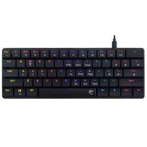 Tastiera Gaming USB-C™ 62 Tasti con Retroilluminazione LED RGB e 19 Effetti Luce