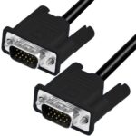 Cavo monitor SVGA standard M/M 4,5 mt NERO