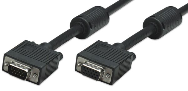 Prolunga SVGA con ferrite Maschio/Femmina 20 mt