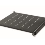 Mensola per Rack 19'' Estraibile 350mm Nera