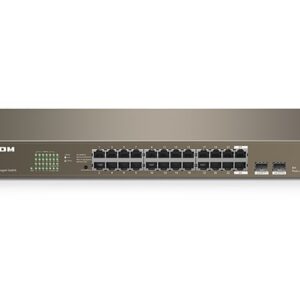 Switch Ethernet Gigabit 24 Porte+2 porte SFP Layer 2 Unmanaged