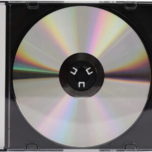Porta CD Slim Jewel Case Nero