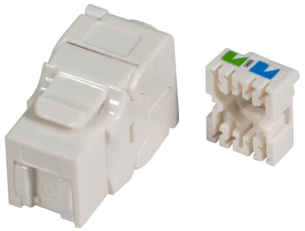 Frutto Keystone RJ45 C5E UTP 180° Toolless