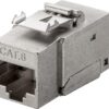 Frutto Keystone RJ45 Cat6 STP Schermato 250MHz SNAP-IN