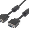 Cavo Monitor Svga M/M con ferrite da 1,8 m