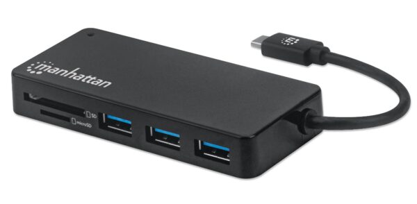 Hub USB-C™ 3.2 Gen 1 a 3 porte con Lettore Schede