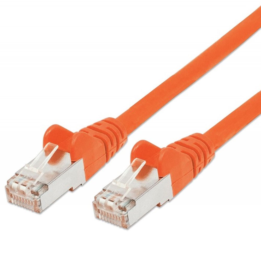 Cavo di rete Patch in rame Cat. 6 Arancione SFTP LSZH 1,5m