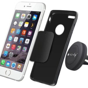 Supporto Magnetico da Auto per Smartphone e Tablet Nero