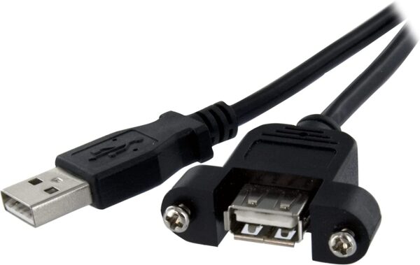 Cavo USB 2.0 A Maschio/A Femmina da Pannello 3 m