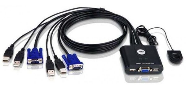 Switch KVM USB VGA a 2 porte, CS22U