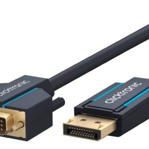 Cavo Monitor DisplayPort Maschio a DVI-D Maschio 2 m Blu