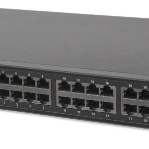 Switch 24 Porte PoE Web-Managed Gigabit Ethernet con 2 Porte SFP