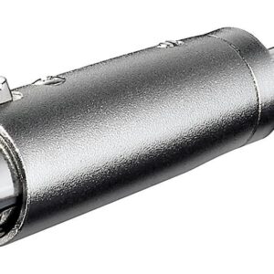 Adattatore XLR Cannon Femmina ad Audio 6,35mm Maschio Stereo