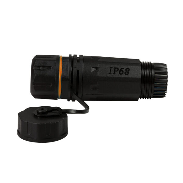Accoppiatore RJ45 Cat.6A IP68 con Passacavo - immagine 2