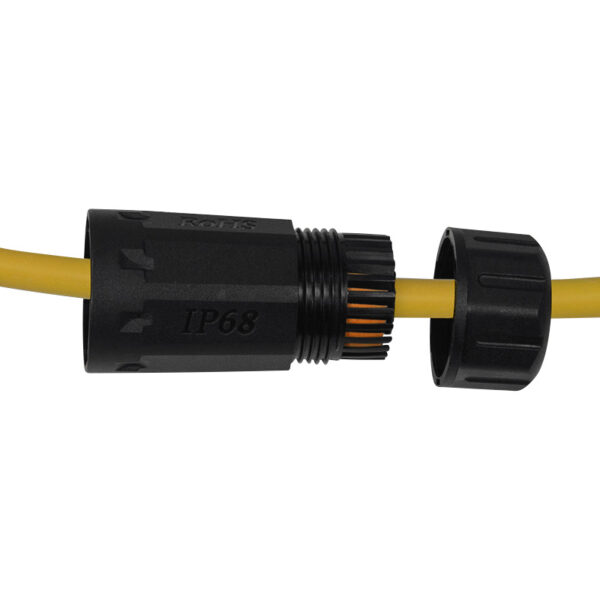 Accoppiatore RJ45 Cat.6A IP68 con Passacavo - immagine 6