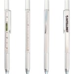 Penna a Sfera Multifunzione 5 in 1 con Cacciavite Bolla e Righello