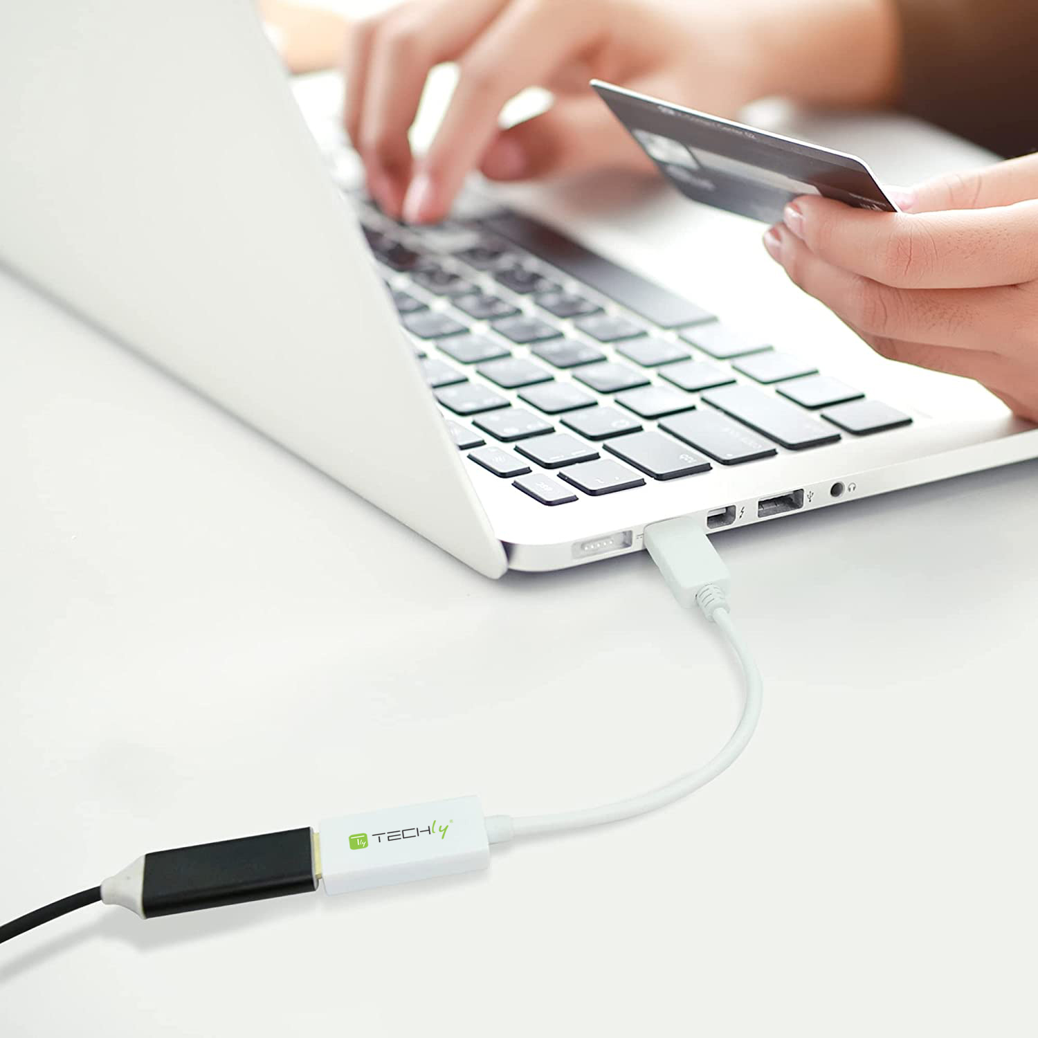 Adattatore Attivo DisplayPort 1.2 Maschio HDMI Femmina 4K 30Hz 15cm Bianco - immagine 9