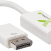 Adattatore Attivo Displayport 1.2 Maschio HDMI Femmina 4K 60Hz 15 cm Bianco - immagine 3