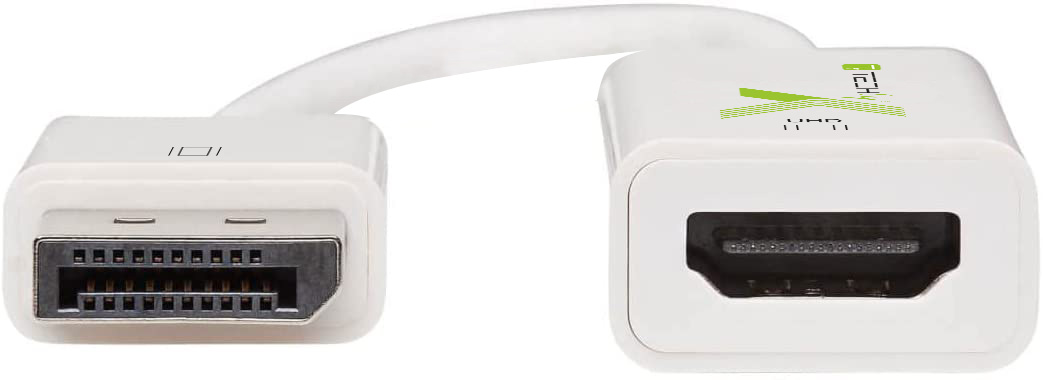 Adattatore Attivo Displayport 1.2 Maschio HDMI Femmina 4K 60Hz 15 cm Bianco - immagine 4