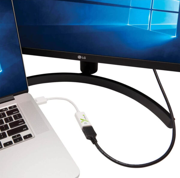 Adattatore Attivo Displayport 1.2 Maschio HDMI Femmina 4K 60Hz 15 cm Bianco - immagine 7