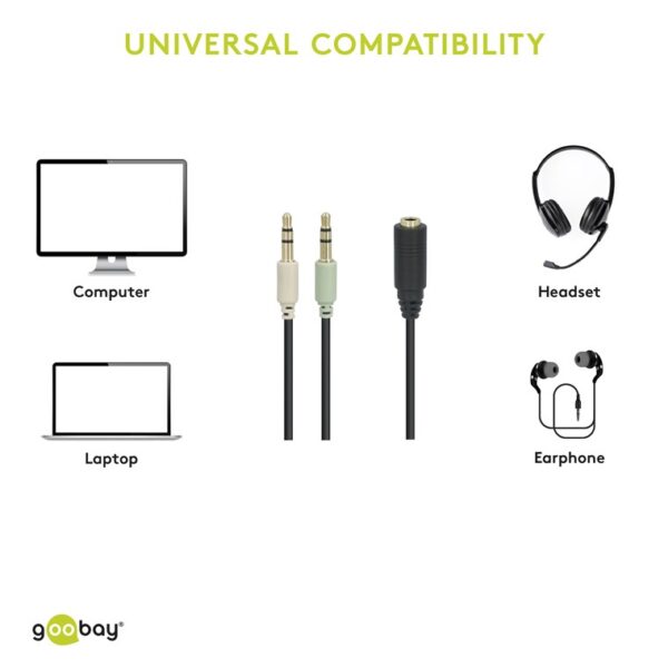 Adattatore Auricolare Microfono per Smartphone - immagine 3