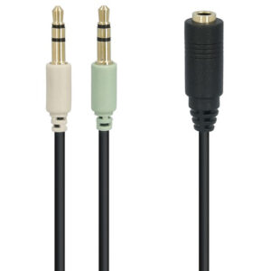 Adattatore Auricolare Microfono per Smartphone