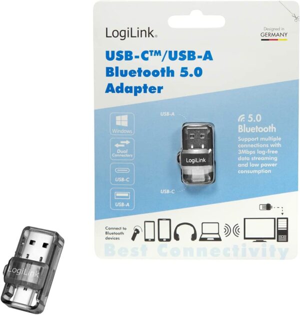 Adattatore Bluetooth 5.0 USB 3.2 USB-A e USB-C™ - immagine 9
