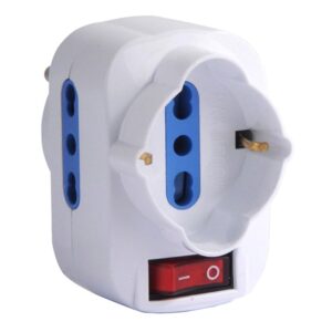 Adattatore con Spina 16A Rotante