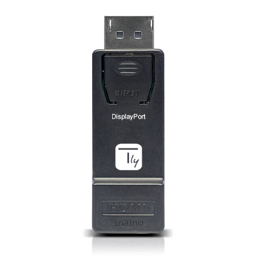 Adattatore Convertitore da DisplayPort DP 1.2 a HDMI 4K 30Hz Nero - immagine 4