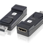 Adattatore Convertitore da DisplayPort DP 1.2 a HDMI 4K 30Hz Nero