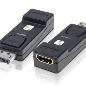 Adattatore Convertitore da DisplayPort DP 1.2 a HDMI 4K 30Hz Nero