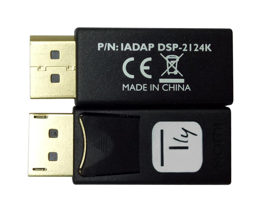 Adattatore Convertitore da DisplayPort DP 1.2 a HDMI 4K 60Hz Nero - immagine 3
