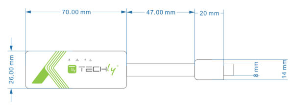 Adattatore Convertitore USB-C™ Ethernet Gigabit RJ45 Lan - immagine 3