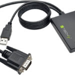 Adattatore Convertitore VGA a HDMI con Supporto Audio via USB