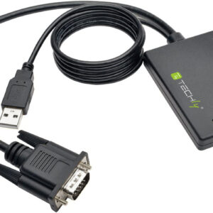 Adattatore Convertitore VGA a HDMI con Supporto Audio via USB