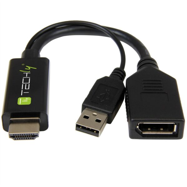 Adattatore Convertitore da HDMI™ a Displayport con USB 4K 30Hz - immagine 7