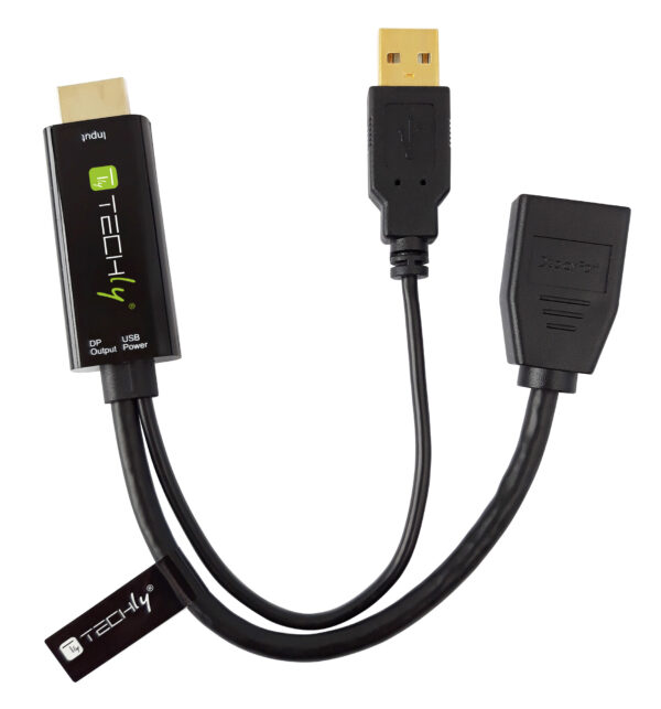 Adattatore Convertitore da HDMI™ a Displayport con USB 4K 30Hz - immagine 8