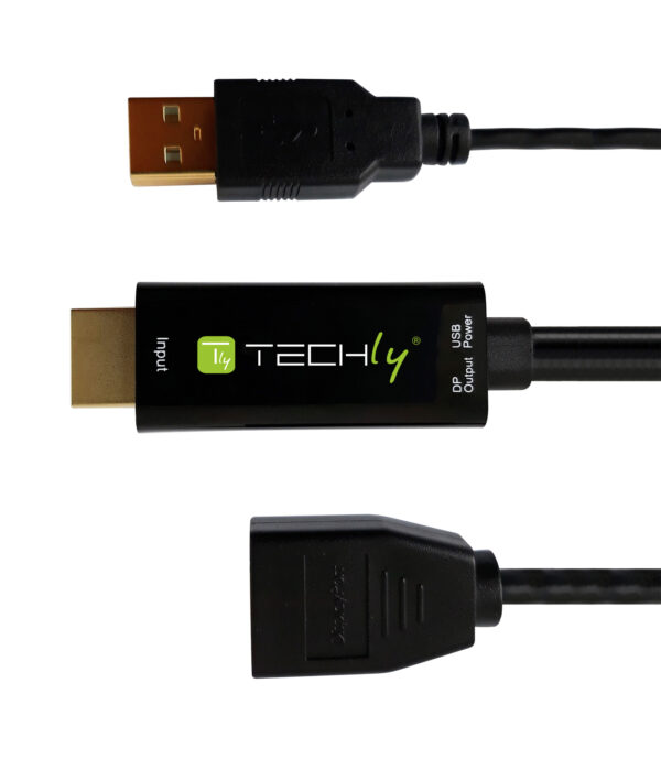 Adattatore Convertitore da HDMI™ a Displayport con USB 4K 30Hz - immagine 10