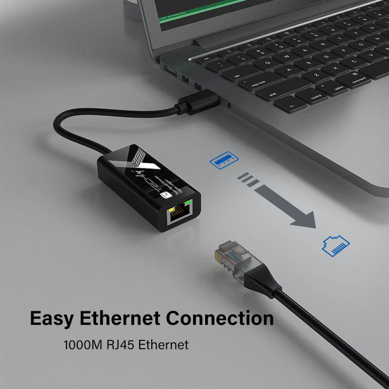 Adattatore di Rete Gigabit USB tipo A SuperSpeed - immagine 2
