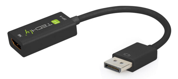 Adattatore DisplayPort 1.4 a HDMI 8K Attivo nero - immagine 8