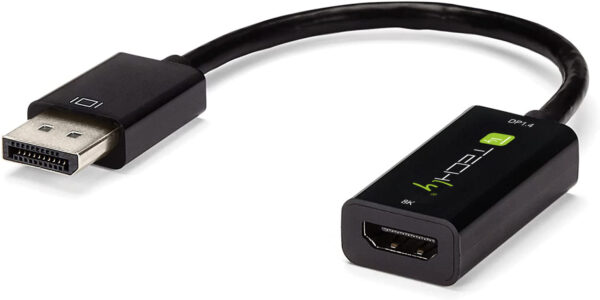 Adattatore DisplayPort 1.4 a HDMI 8K Attivo nero