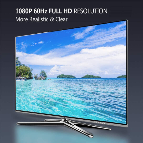 Adattatore Passivo DisplayPort Maschio a HDMI Femmina Full HD - immagine 4